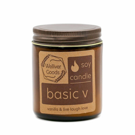 welliver goods candle - basic v - Mortise And Tenon