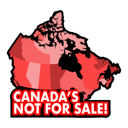 Canada's Not For Sale Sticker - Mortise And Tenon