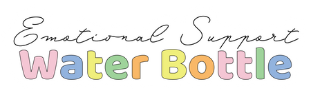 Emotional Support - 3” Waterproof Sticker - Mortise And Tenon