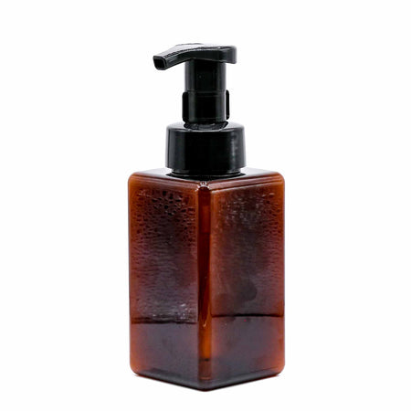 Plastic Foaming Soap Dispenser Amber - 450ml - Mortise And Tenon