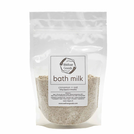 Welliver Goods Cinnamon Oat Bath Milk - Mortise And Tenon