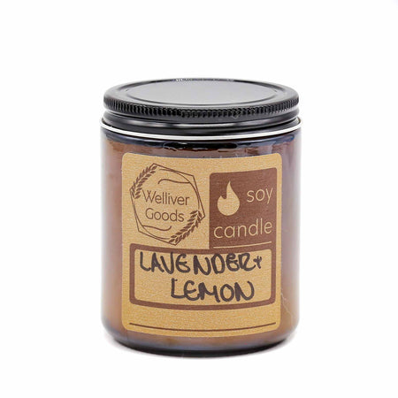 Welliver Goods Candles - Lavender Lemon - Mortise And Tenon