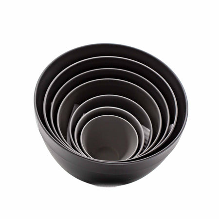 7 Piece Grey Nesting Bowls - Mortise And Tenon