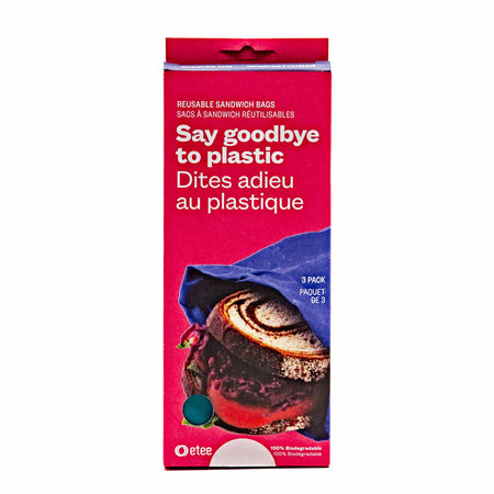 Etee Reusable Sandwich Bags - Pack of 3 - Mortise And Tenon