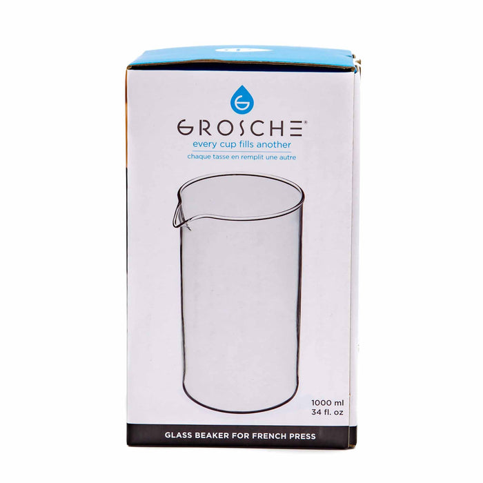 Grosche Replacement - Glass Beaker - 34 oz. - Mortise And Tenon