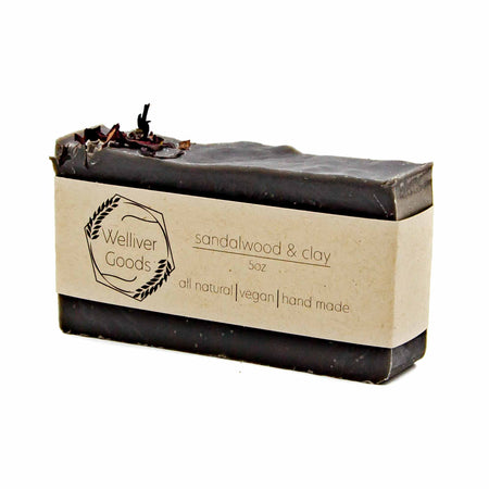 welliver goods - sandalwood & clay bar soap - Mortise And Tenon