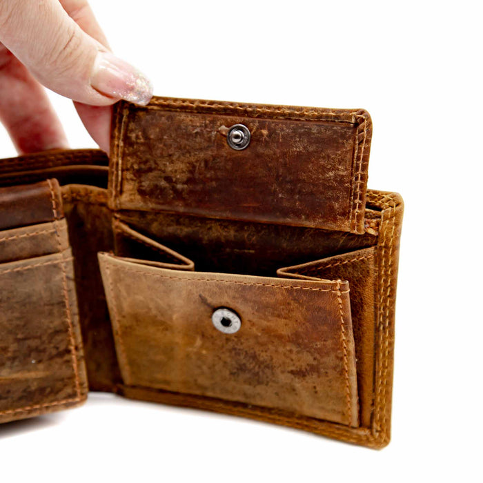 Silas Small RFID Wallet with Card Pocket and Coin Pocket - Mortise And Tenon