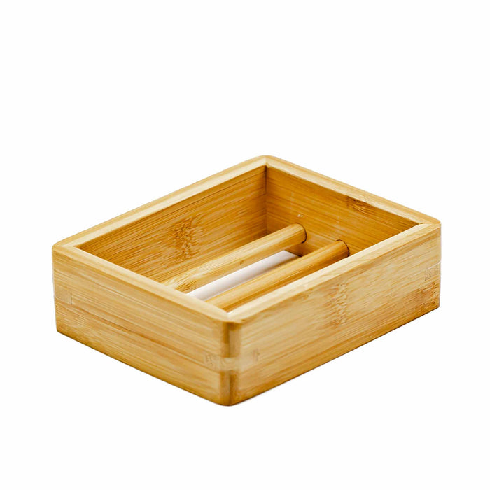 Moso Bamboo Soap Shelf - Mortise And Tenon