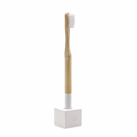 Natural Stone Stand for Toothbrush or Razor - Mortise And Tenon