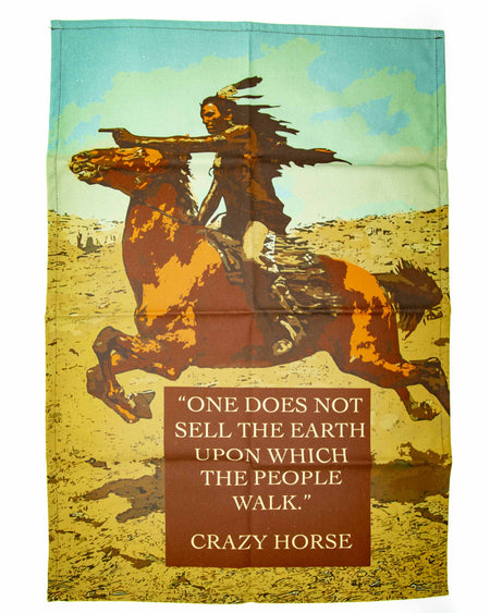 Radical Tea Towel - Crazy Horse - Mortise And Tenon