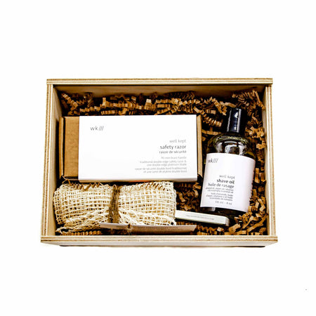 Well Kept Safety Razor Kit - Mortise And Tenon