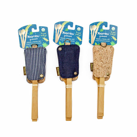 Bambu Utensil Travel Set - Mortise And Tenon