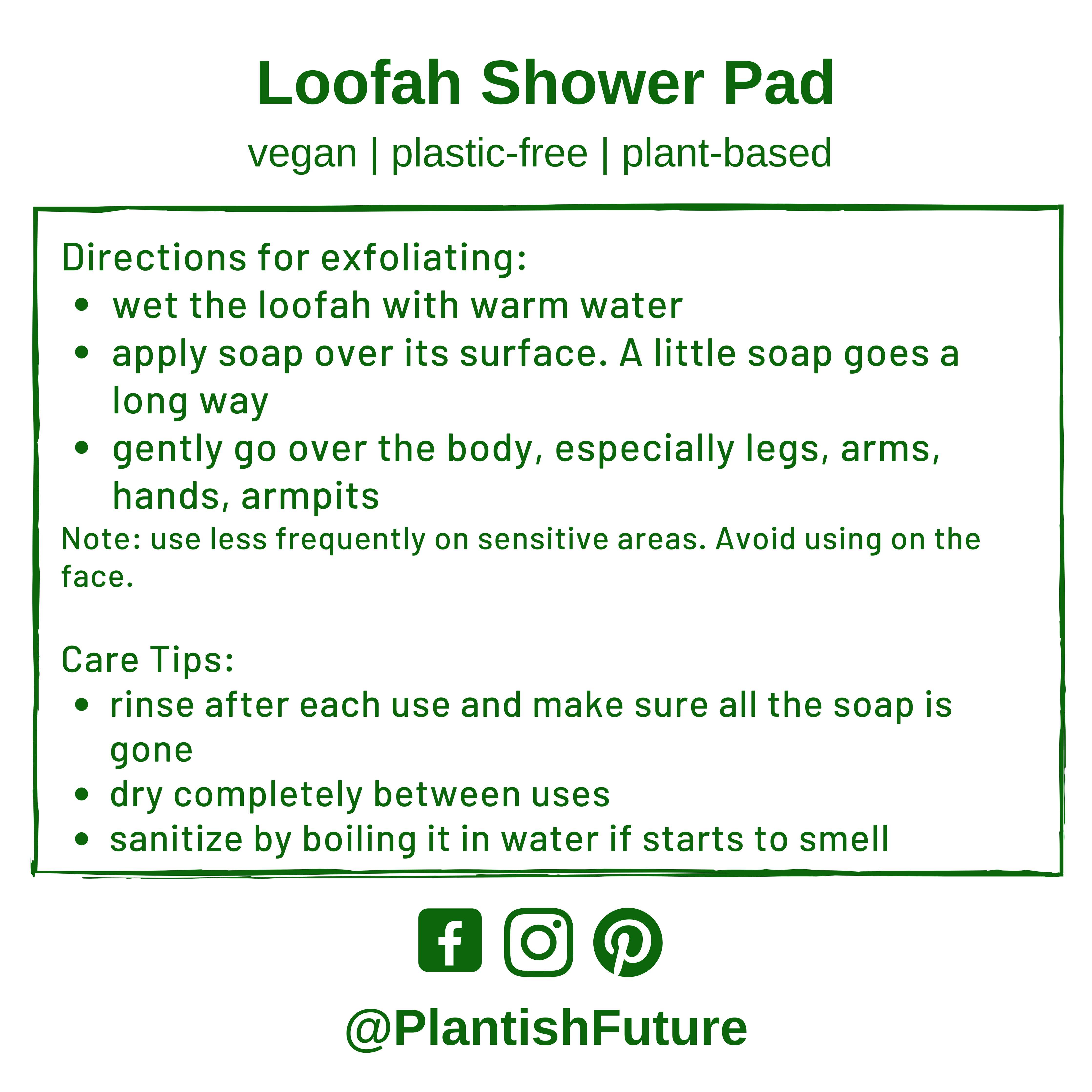 Loofah Shower Pad - Mortise And Tenon