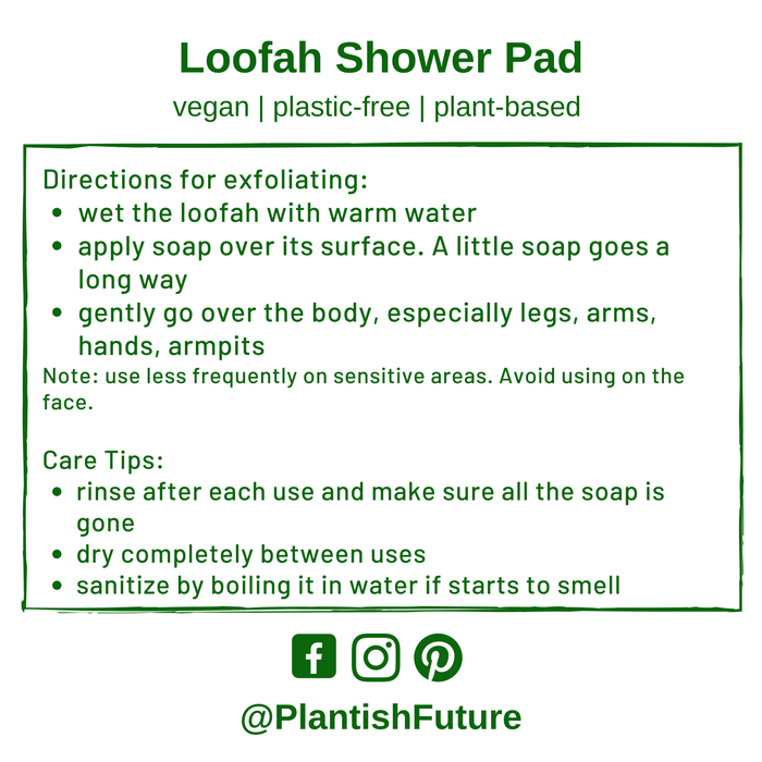 Loofah Shower Pad - Mortise And Tenon