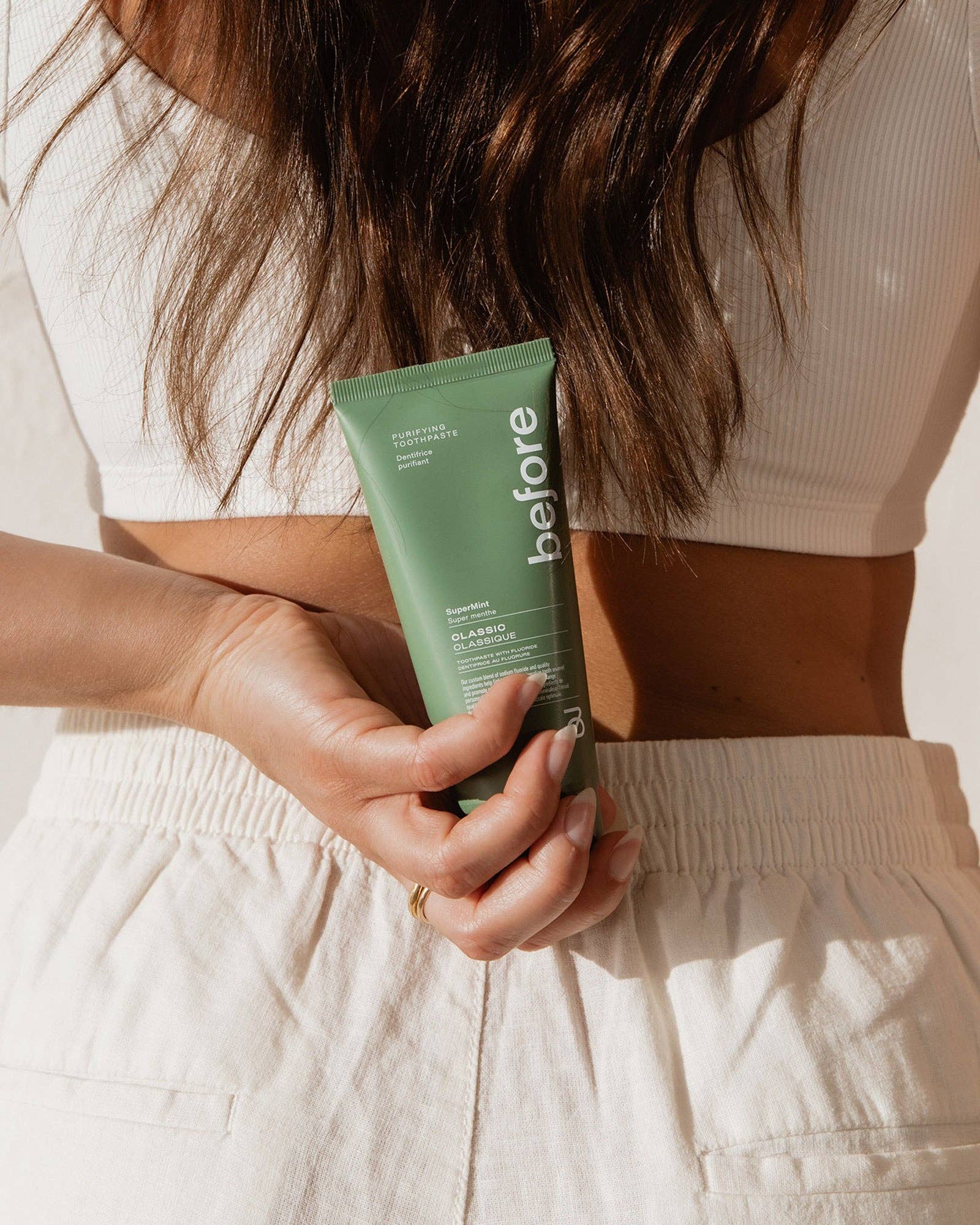 Fluoride SuperMint Classic Toothpaste - Mortise And Tenon