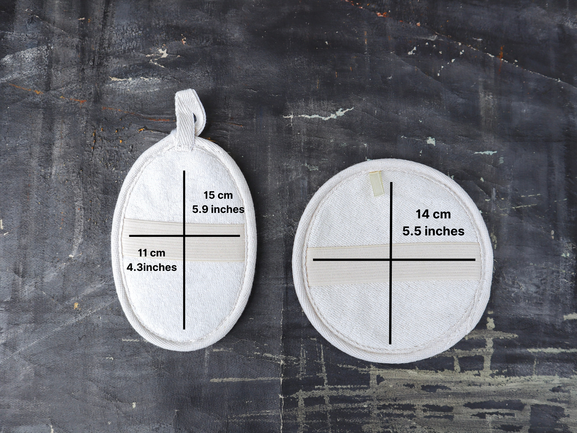 Large Loofah Shower Pad - Mortise And Tenon