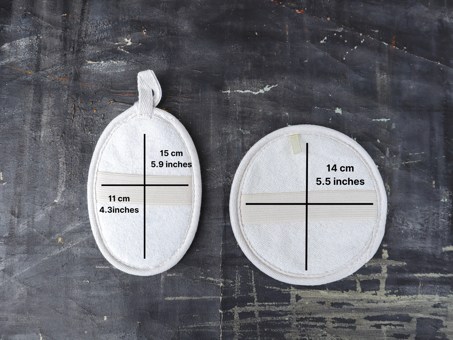 Large Loofah Shower Pad - Mortise And Tenon