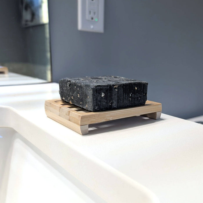 Bamboo Rectangle "Crate" Soap Dish