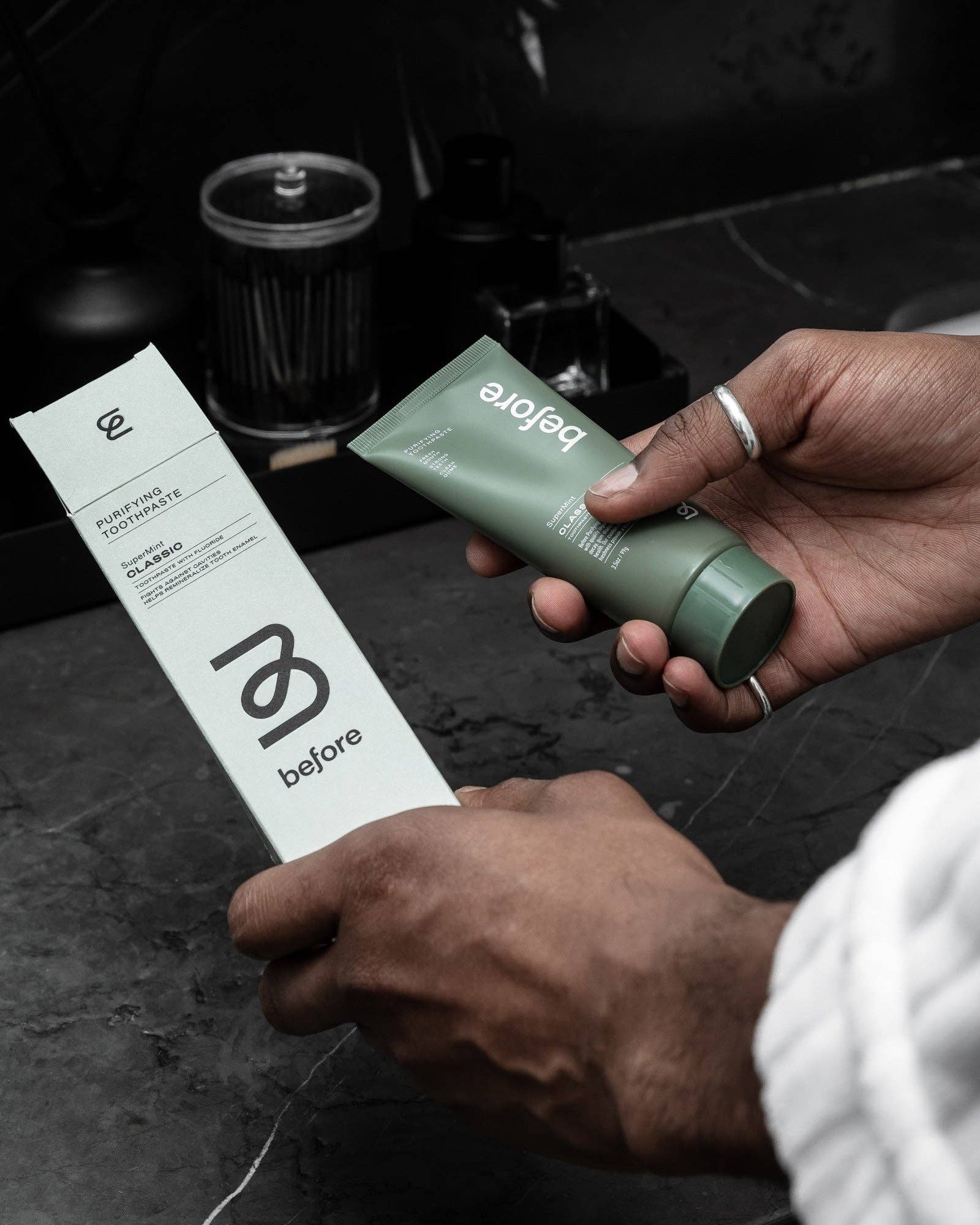 Fluoride SuperMint Classic Toothpaste - Mortise And Tenon