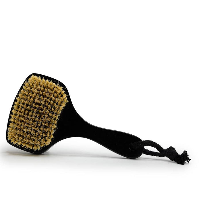 Dry body brush (fan shaped) - sisal bristles