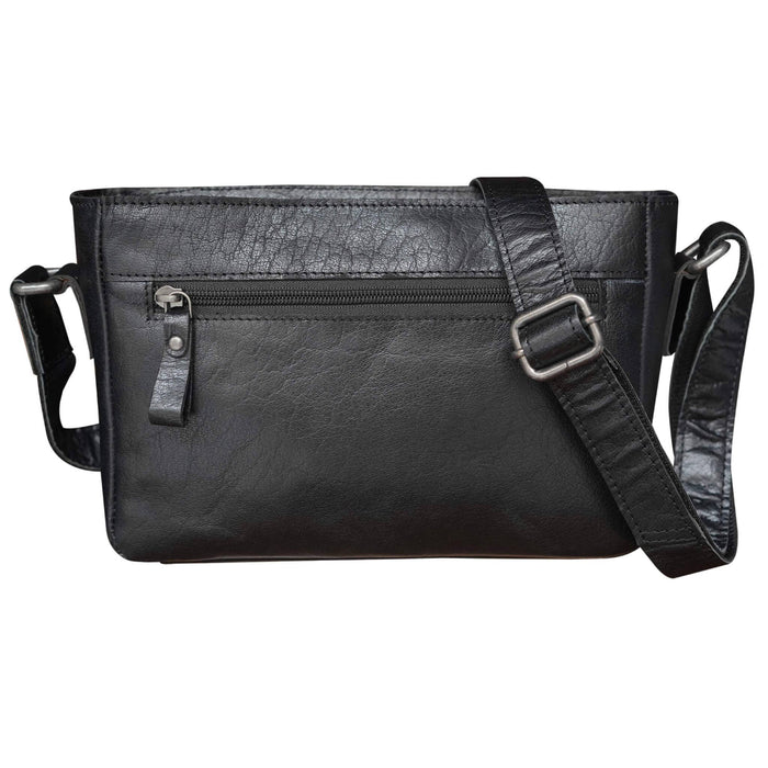 Grace Crossbody Bag Black Women's Small Leather Evening Bag