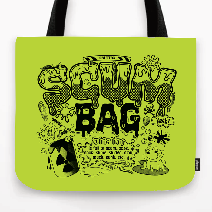 "Scum Bag" Tote Bag - Mortise And Tenon