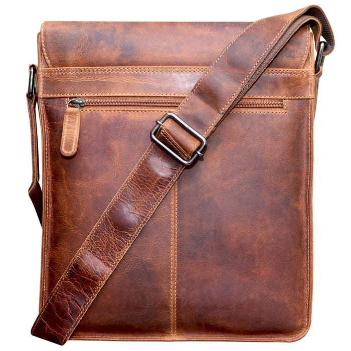 Hetwig Leather Bag Men Small Shoulder Bag Women Crossbody Bag