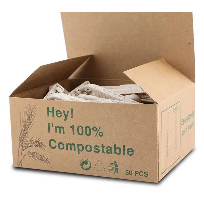 Disposable razors wheat straw eco biodegradable