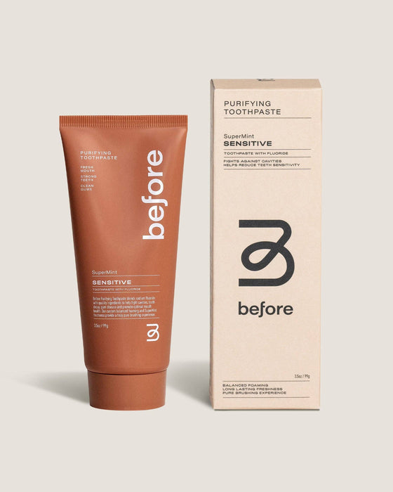 Fluoride SuperMint Sensitive Toothpaste - Mortise And Tenon