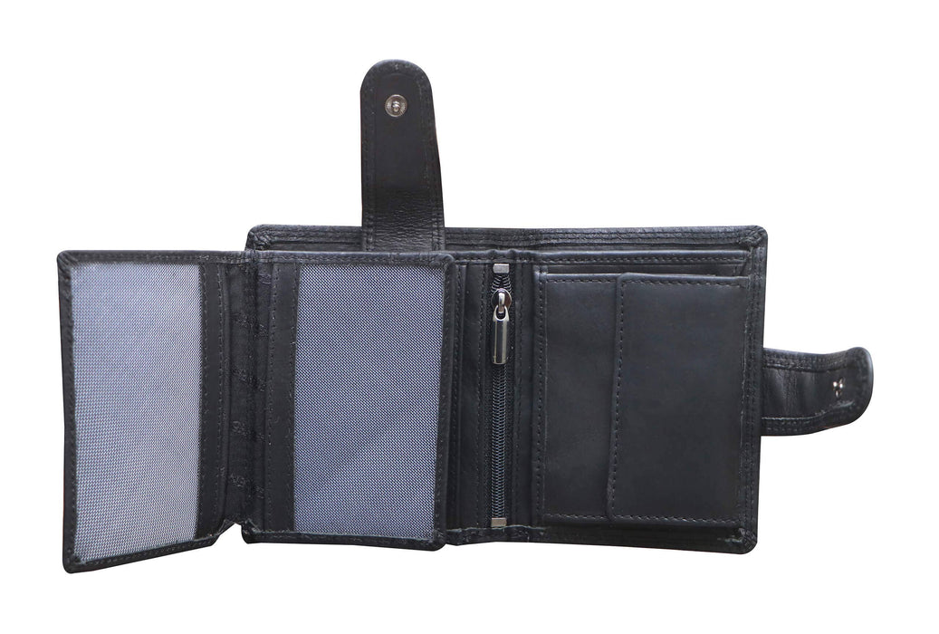 Josy Wallet Women RFID Protection Small Wallet Leather Men
