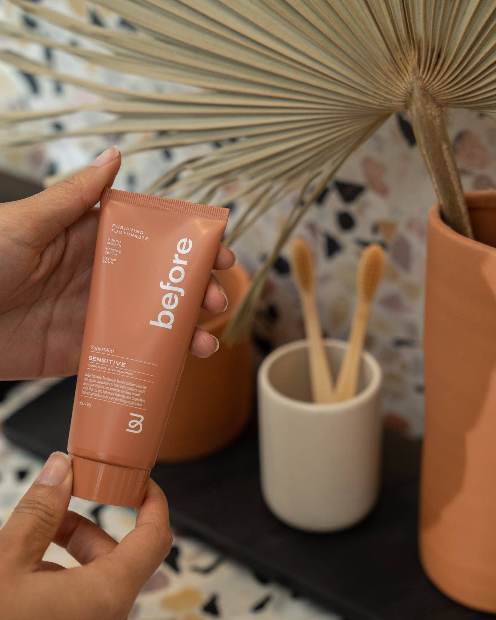 Fluoride SuperMint Sensitive Toothpaste - Mortise And Tenon