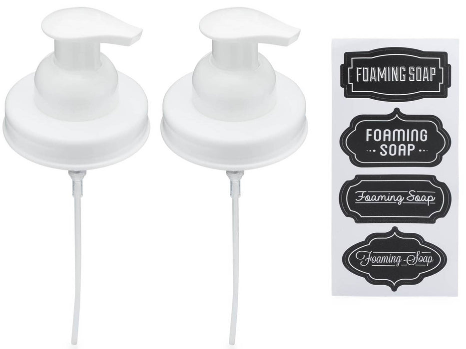 Mason Jar Foaming Soap Dispenser Lids
