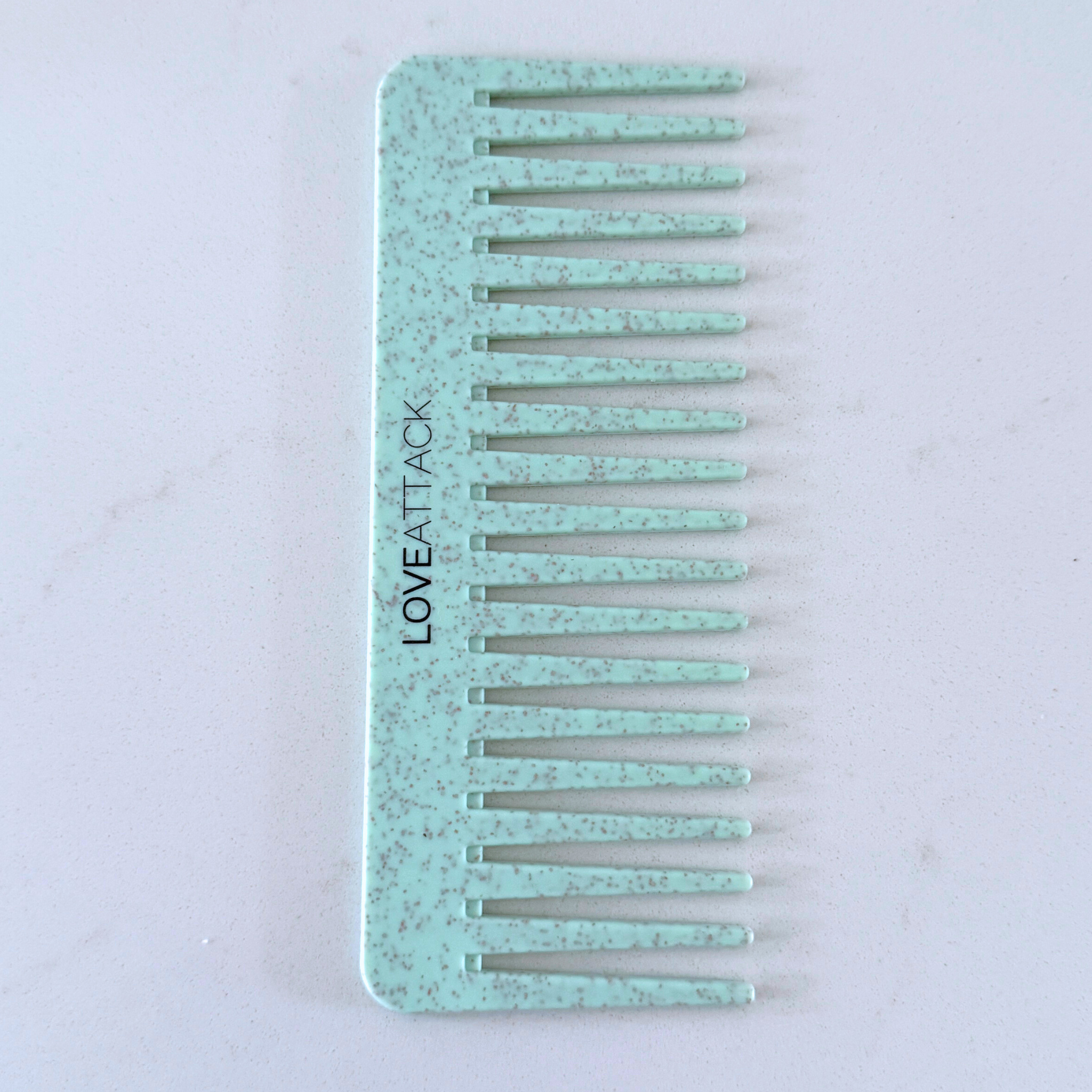 Wheat Straw Wide Tooth Wet/Dry Detangling Hair Combs - Mortise And Tenon