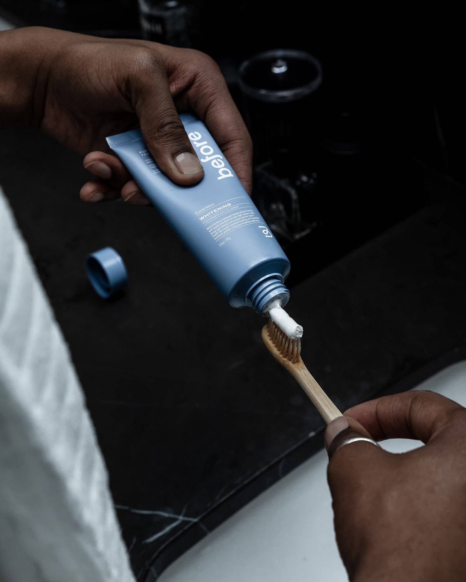 Fluoride SuperMint Whitening Toothpaste - Mortise And Tenon