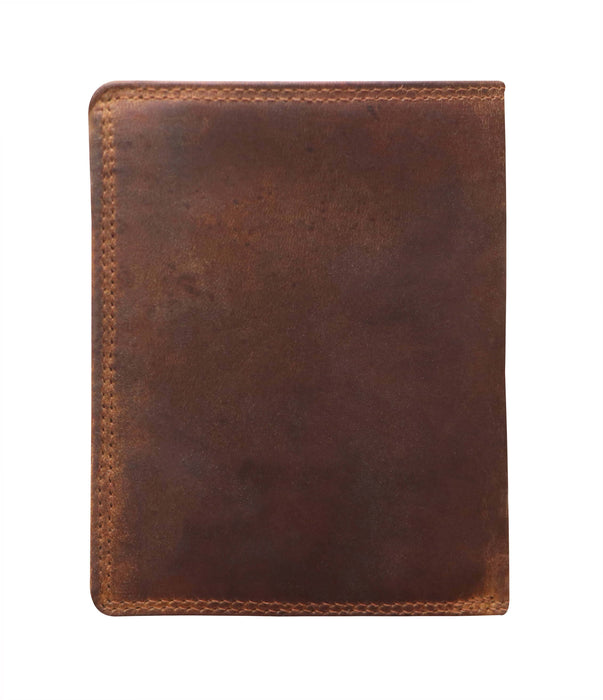 Men's Wallet RFID Protection Leather Vertical Wallet
