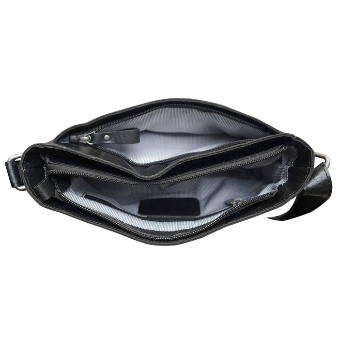 Grace Crossbody Bag Black Women's Small Leather Evening Bag
