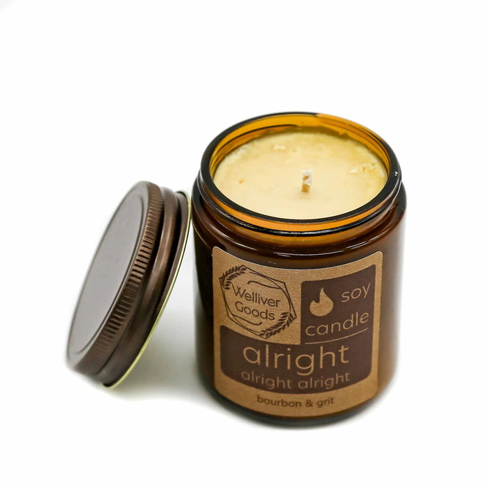 welliver goods candle - alright alright alright - Mortise And Tenon