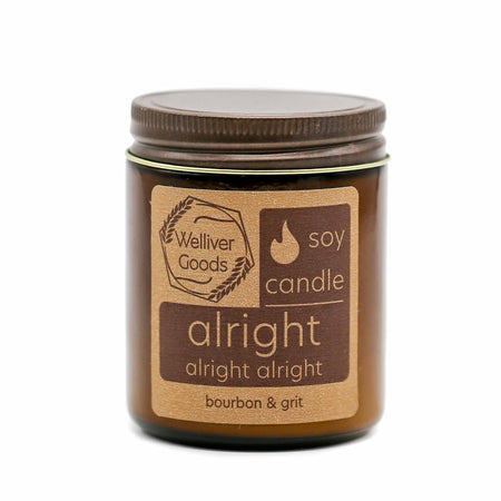 welliver goods candle - alright alright alright - Mortise And Tenon