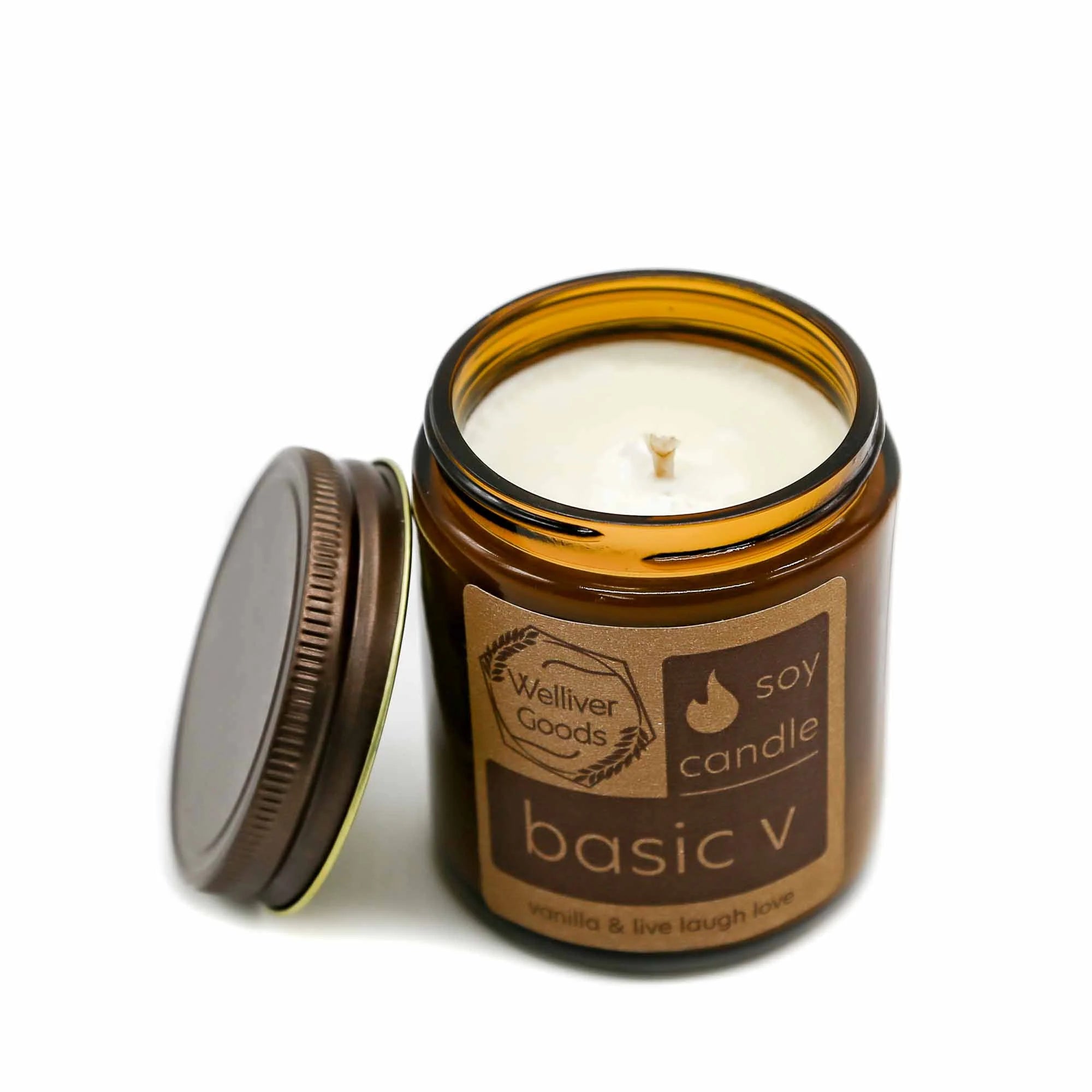 welliver goods candle - basic v - Mortise And Tenon