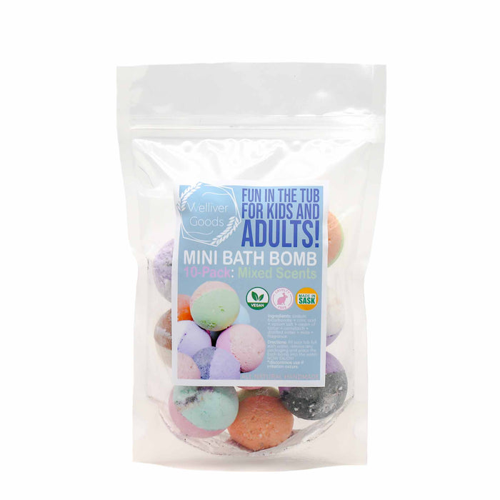 Welliver Goods - Mini Bath Bomb 10 Pack