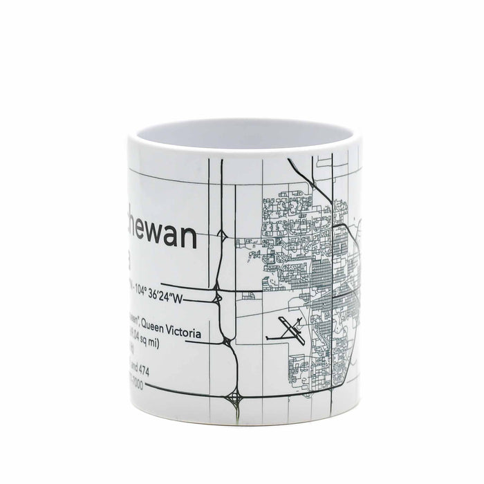 Regina Road Map 11oz Mug