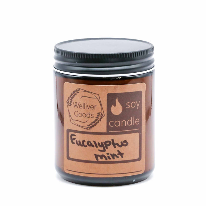 Welliver Goods Candle - Eucalyptus Mint