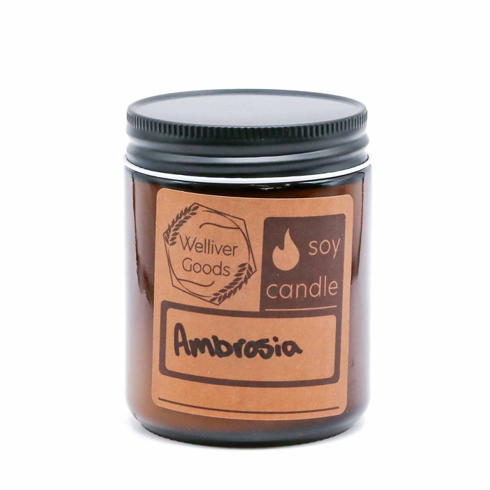 Welliver Goods Candle - Vanilla & Black Tea