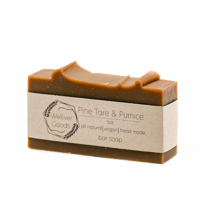 Welliver Goods - Pine Tar & Pumice Bar Soap