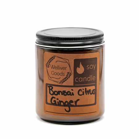 Welliver Goods Candles - Bonsai Citrus Ginger - Mortise And Tenon