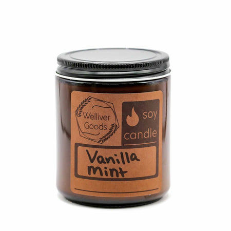 Welliver Goods Candles - Vanilla Mint - Mortise And Tenon