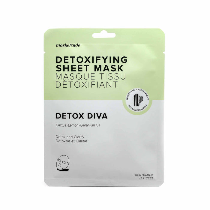 Detox Diva Detoxifying Sheet Mask - Mortise And Tenon