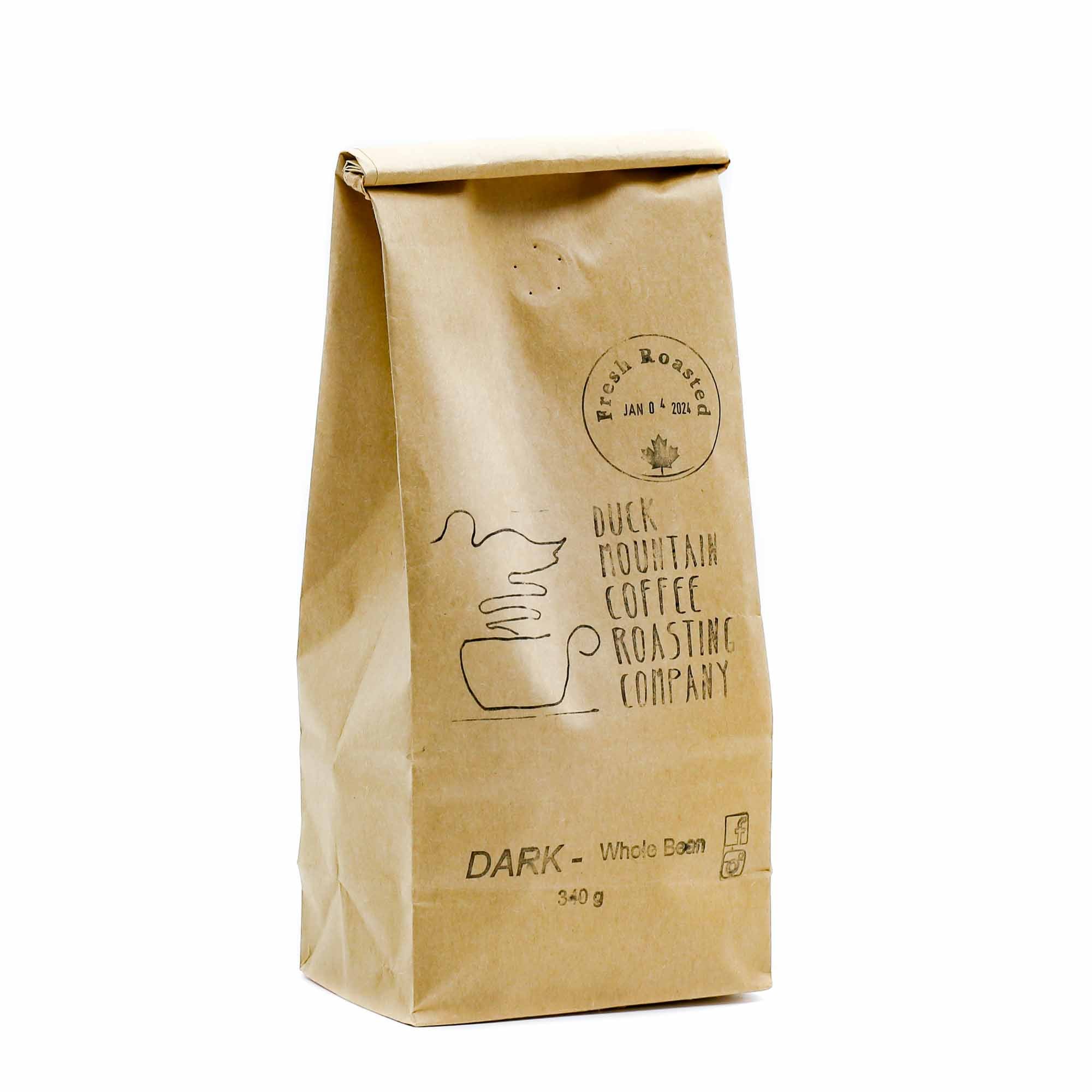 Duck Mountain Coffee Whole Beans - Mortise And Tenon