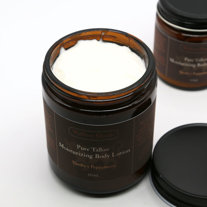 Welliver Goods Pure Tallow Body Lotion - 2 Fragrances