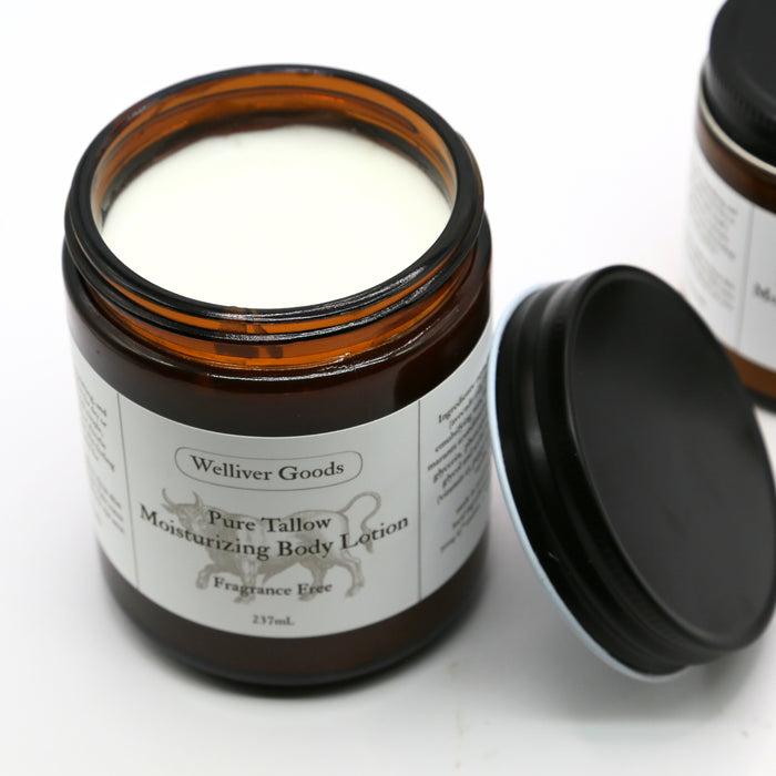 Welliver Goods Pure Tallow Body Lotion - 2 Fragrances